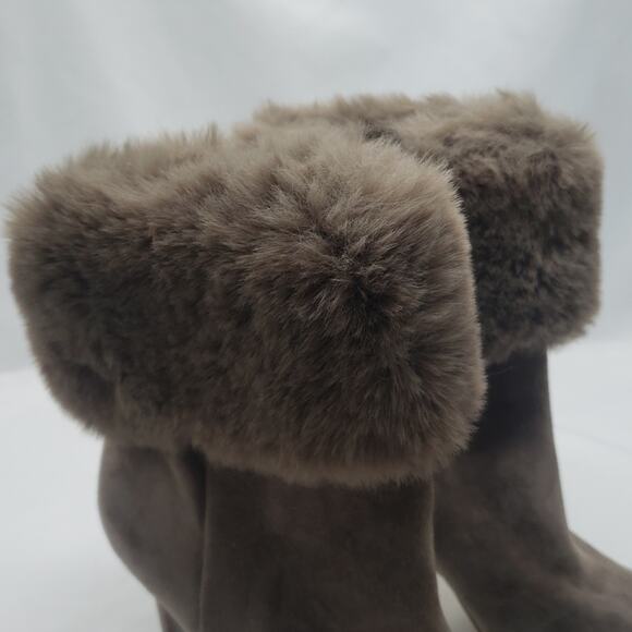 SAM EDELMAN OLEANA ANKLE FUR BOOTIES size 7 - Picture 3 of 15